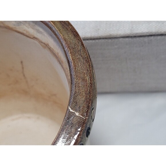 Vintage 1981 6" X 3" X 3.5" Turtle With Shoes Planter - Picture 6 of 10